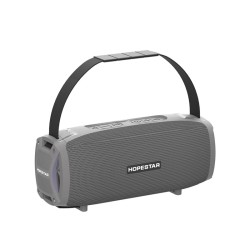 HOPESTAR BLUETOOTH SPEAKER H24 MP3/MP4/TF/AUX SILVER HOPESTAR BLUETOOTH SPEAKER H24 MP3/MP4/TF/AUX SILVER